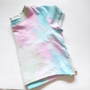 Tie dye crop top, L, Amaryllis